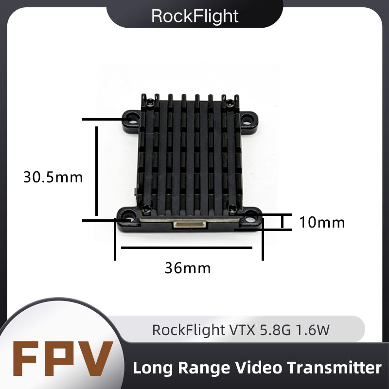 RockFlight TX663 VTX 5.8G 48CH - Fpv Drone Transmitter recension och pris