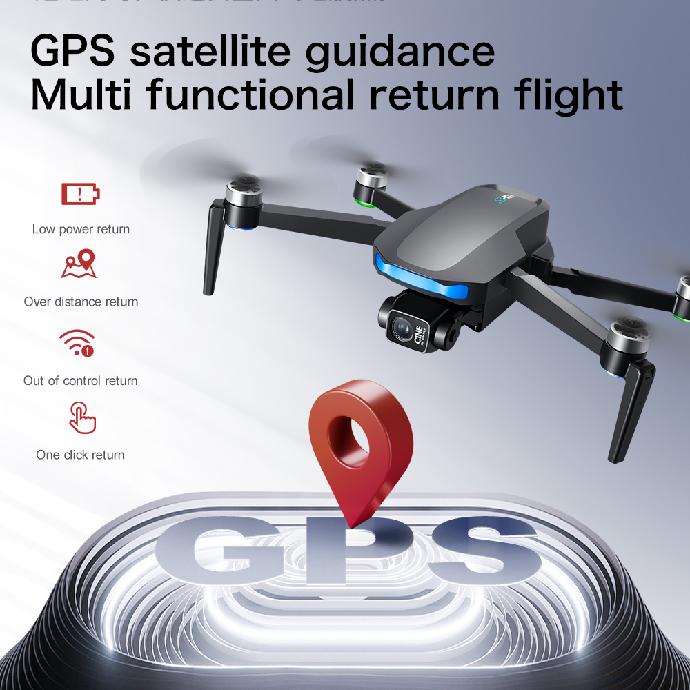 S-X1 MAX GPS Drone with 3-Axis - Fpv Drone Charger recension och pris