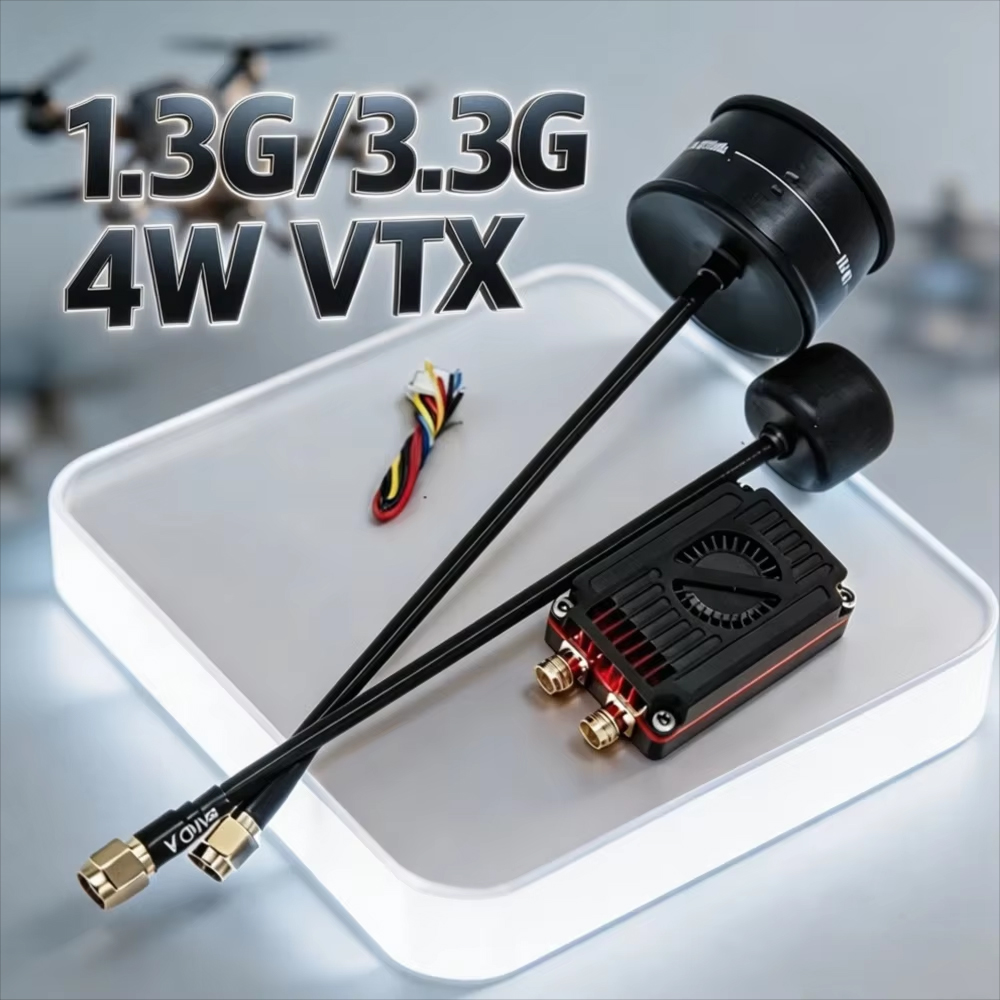 Rushfpv Rush 1.3G/3.3G 4W 7-30 - Fpv Drone Transmitter recension och pris